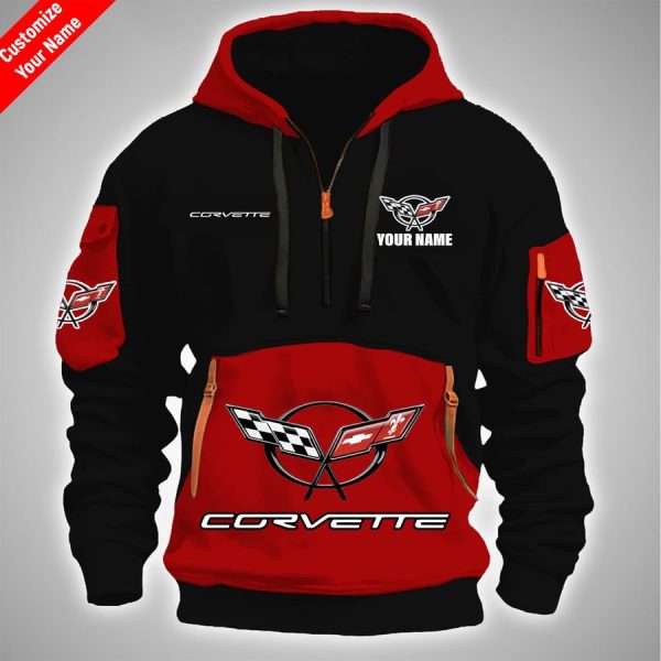 Limited Edition Half Zip Hoodie CRT05 - Image 7