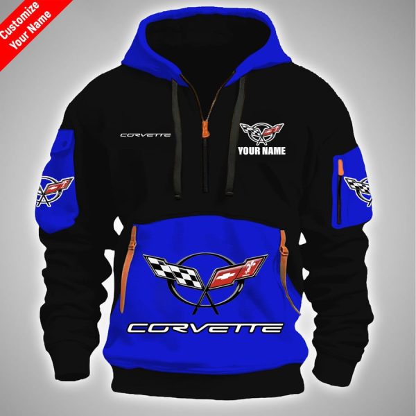 Limited Edition Half Zip Hoodie CRT05 - Image 5