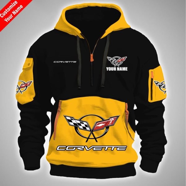 Limited Edition Half Zip Hoodie CRT05 - Image 4