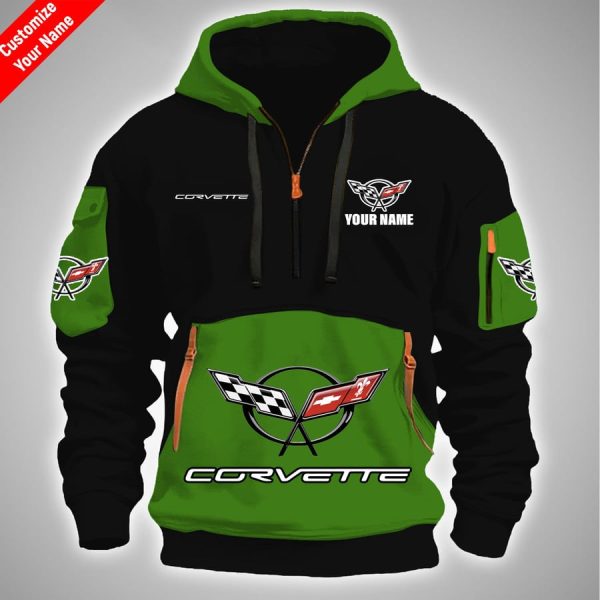 Limited Edition Half Zip Hoodie CRT05 - Image 3