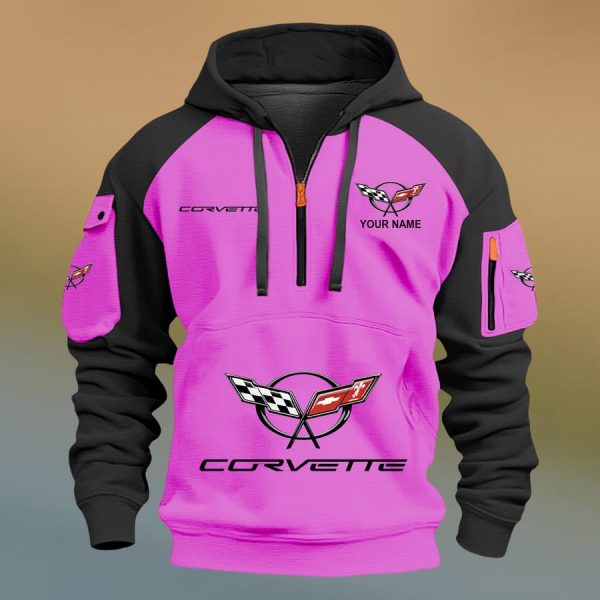 Limited Edition Half Zip Hoodie CRT30 - Image 5