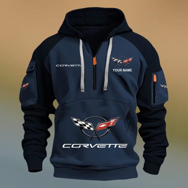Limited Edition Half Zip Hoodie CRT30 - Image 8