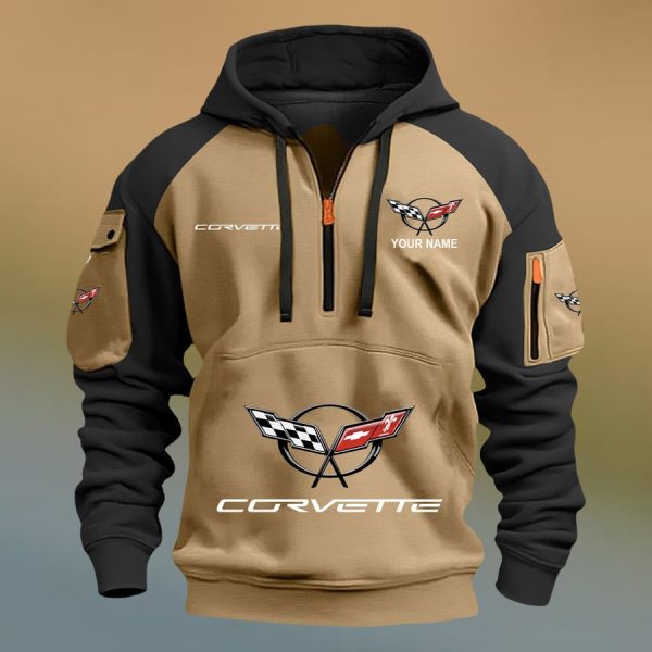 Limited Edition Half Zip Hoodie CRT30 - Image 4