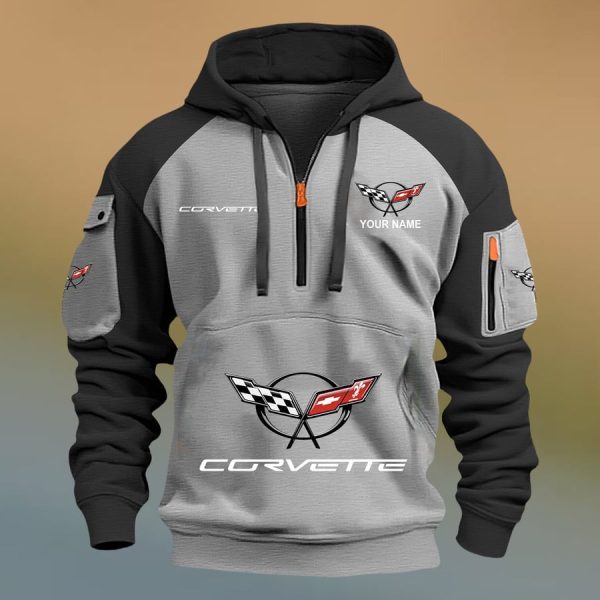 Limited Edition Half Zip Hoodie CRT30 - Image 9