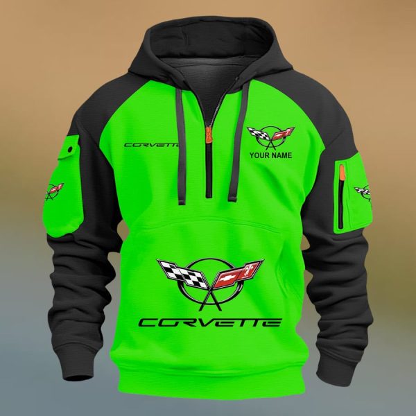 Limited Edition Half Zip Hoodie CRT30 - Image 7