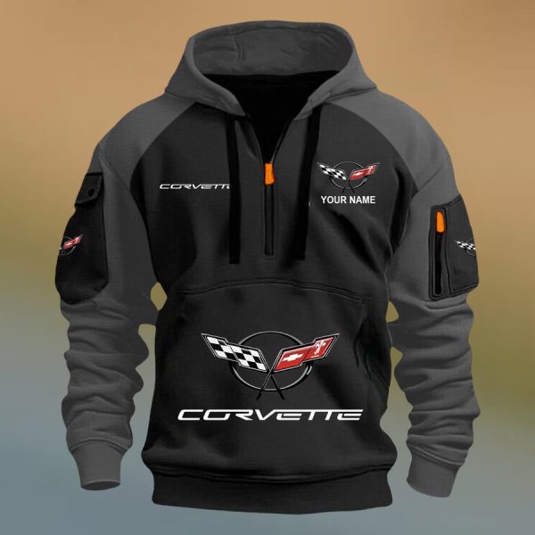 Limited Edition Half Zip Hoodie CRT30 - Image 2
