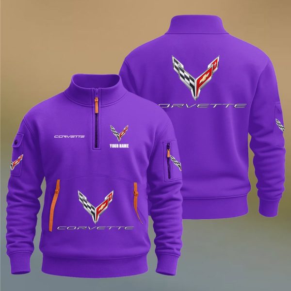 Limited Edition Half Zip Hoodie CRT82 - Image 4