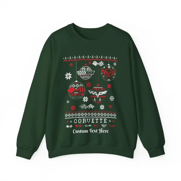 Limited 2025 Christmas Ugly Sweater The Grinch Corvette HLQ9