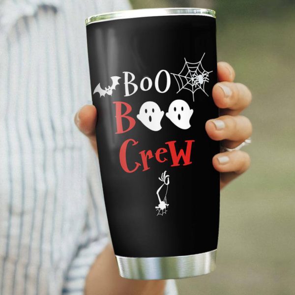 Nurse Tumbler Halloween Gift Boo Boo Crew - Image 3