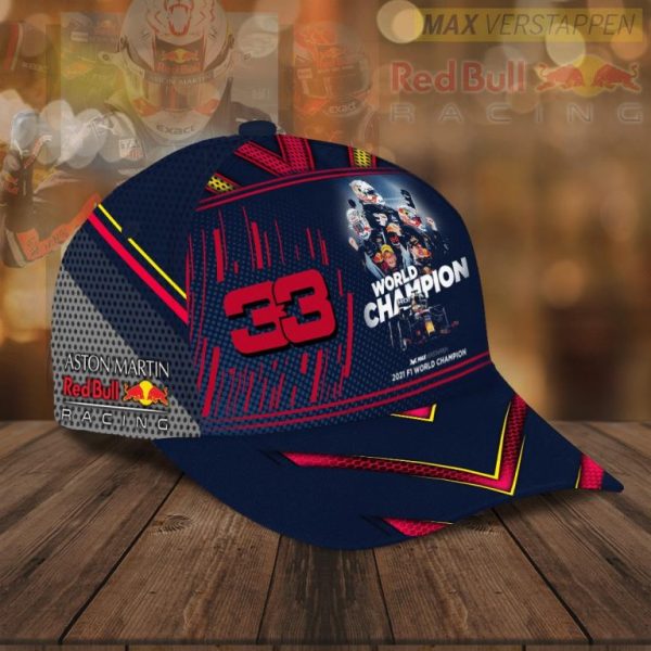 2021 F1 World Champion Max Verstappen 33 Cap - Hot Sale 2025 - Image 3