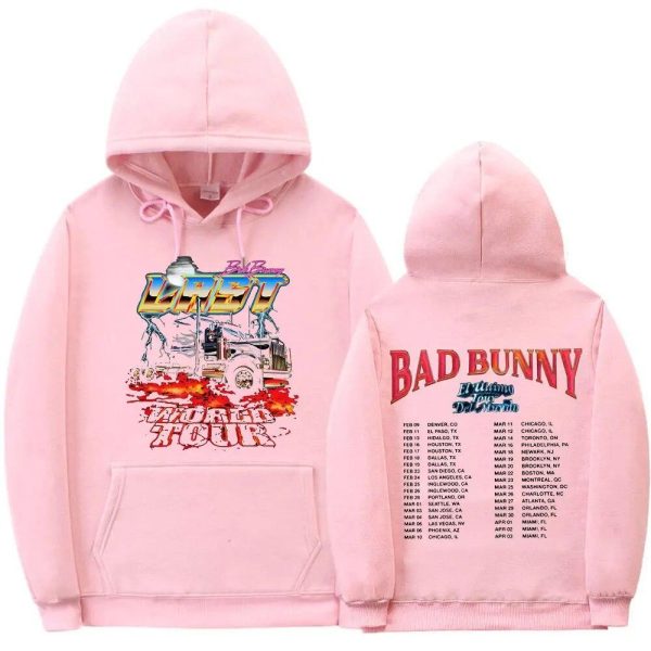 3D Hoodie Bad Bunny Sweatshirt Tshirt New Album Cover