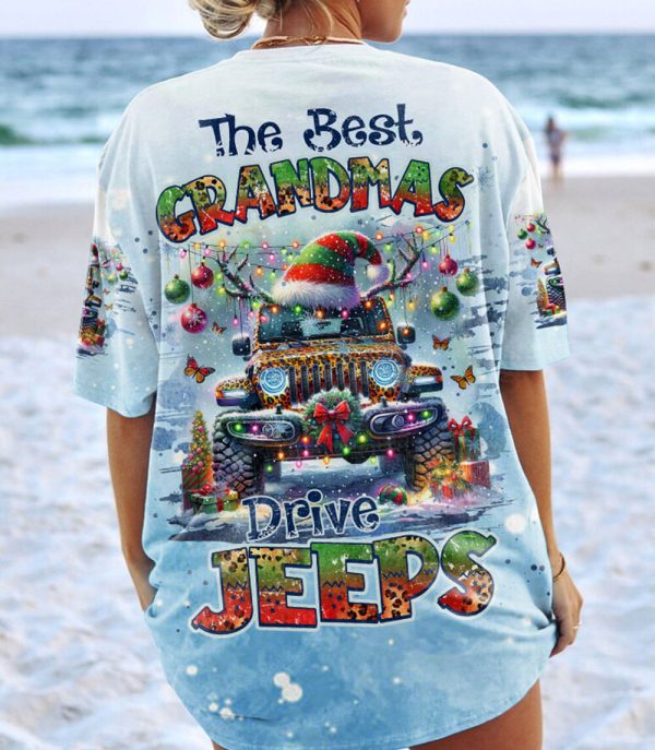 Custom Name Best Grandma Drives Jeep - Image 2