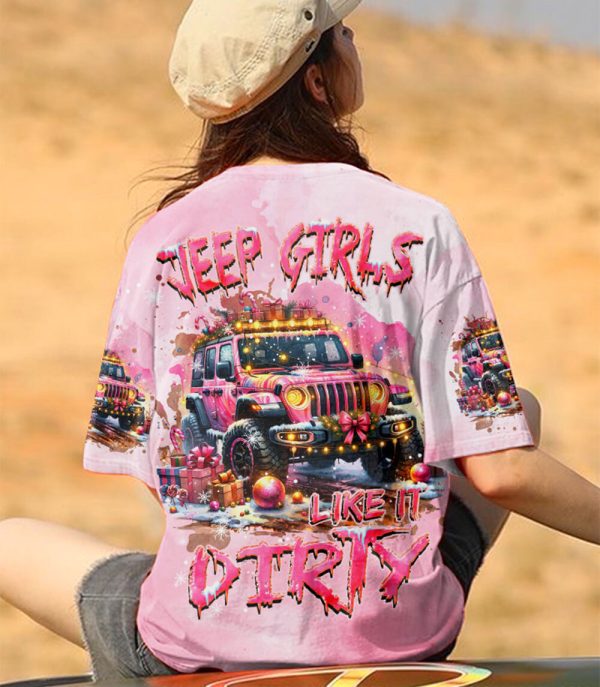 Custom Name Jeep Girl Like It Dirty