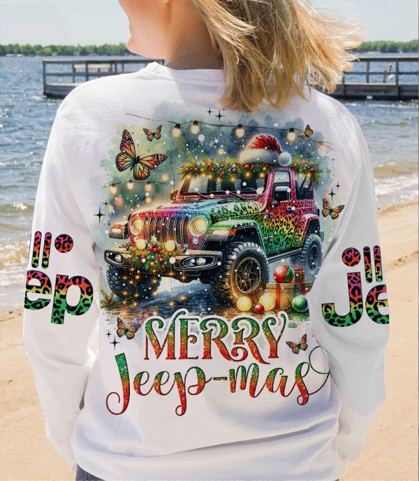 Custom Name Jeep Hoodie Merry Jeep Mas