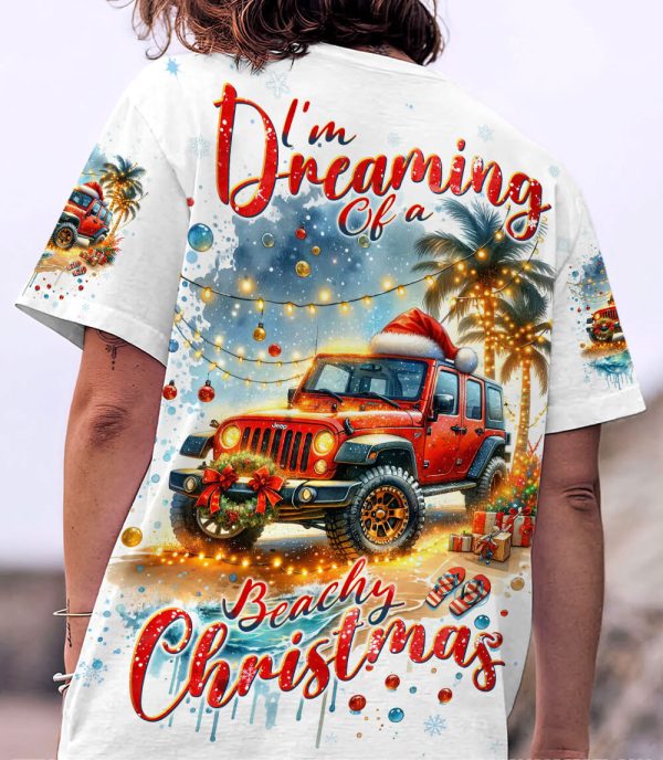 Custom Name Jeep Hoodie Beachy ChristMas Shirt - Image 2