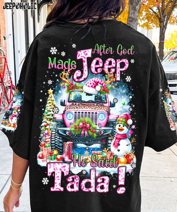 Custom Name Jeep Hoodie He Said Tada Shirt - Image 2