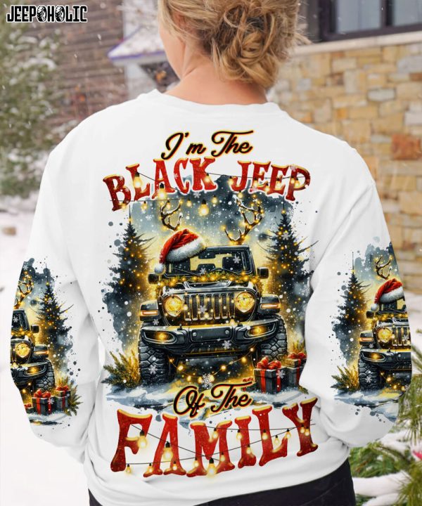 Custom Name Black Jeep Of The Family