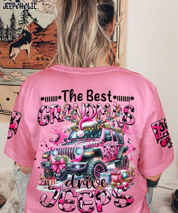 Custom Name Jeep Sweater Best Grandmas Drive Jeeps - Image 2