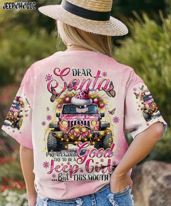 Custom Name Dear Santa I Realy A Good Jeep Girl