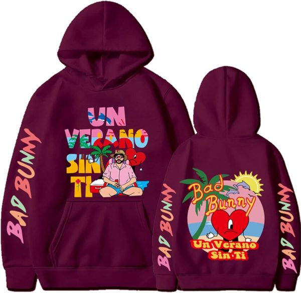 3D Hoodie Bad Bunny Sweatshirt Tshirt Limited Edition 2025 - Image 3