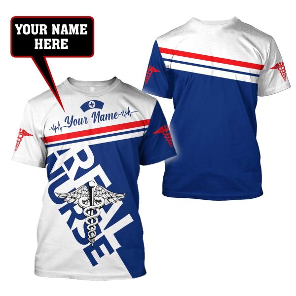 Personalized Nurse 3D All Over Printed Hoodie - Image 4