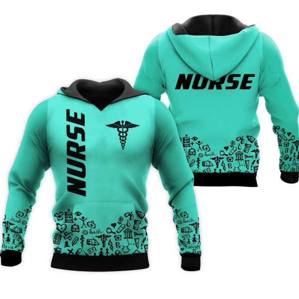 Nurse 3D Hoodie For Men And Women