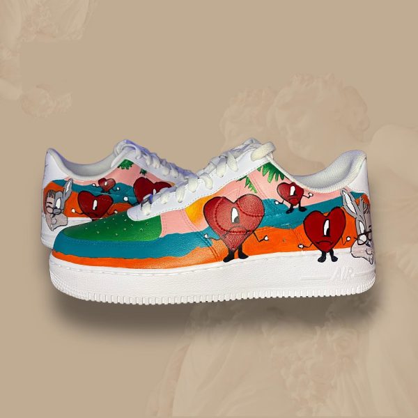 Bad Bunny Air Force 1 Custom - Image 2