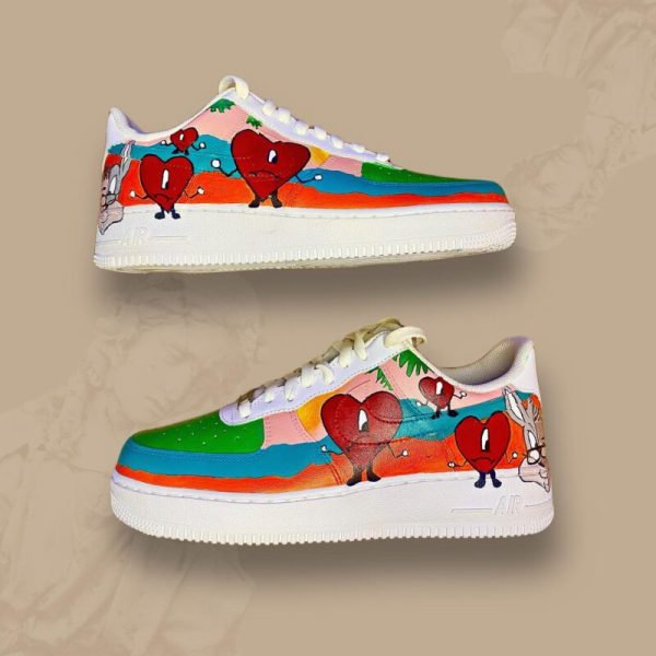 Bad Bunny Air Force 1 Custom