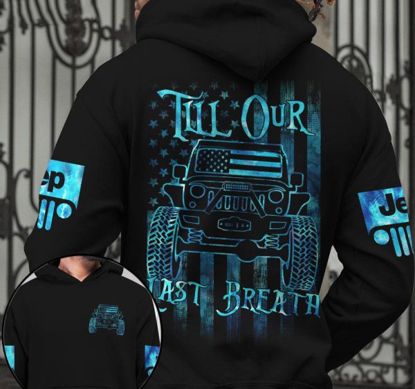 Jeep Couple 3D All Over Hoodie From Our First Kiss Till Our Last Breath - Image 3