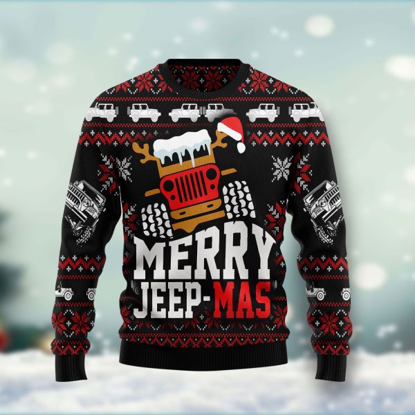 Limited 2025 Jeep Mas Christmas ugly Christmas sweater