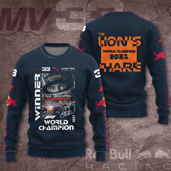 Max Verstappen F1 Redbull World Champion 3D Shirt, Hoodie - Hot Sale 2025 - Image 4