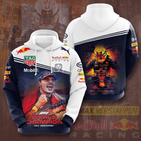 Max Verstappen World Champion Redbull 3D Shirt, Hoodie - Hot Sale 2025 - Image 3