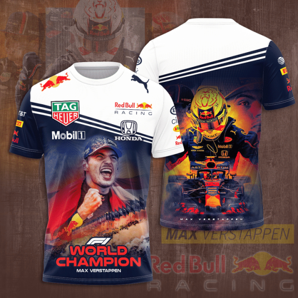 Max Verstappen World Champion Redbull 3D Shirt, Hoodie - Hot Sale 2025