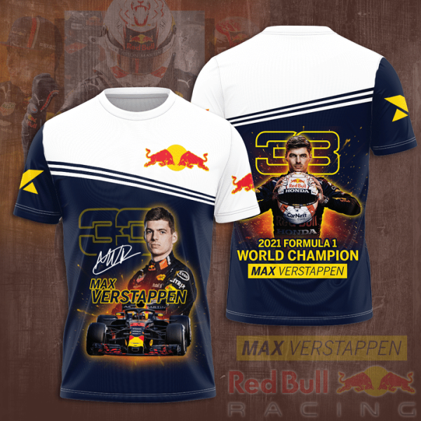 Max Verstappen World Champion Redbull Formula 1 3D Shirt, Hoodie - Hot Sale 2025 - Image 3