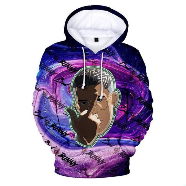 3D Hoodie Bad Bunny Sweatshirt Tshirt Limited Edition 2025