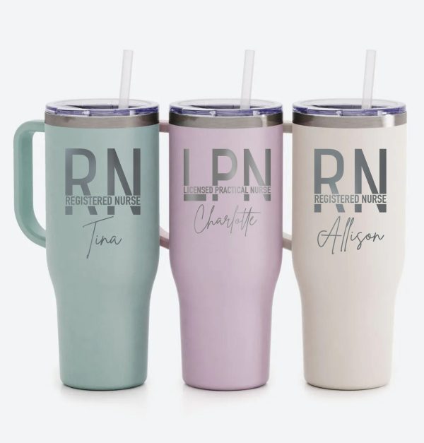 Personalized Nurse 40oz Tumbler