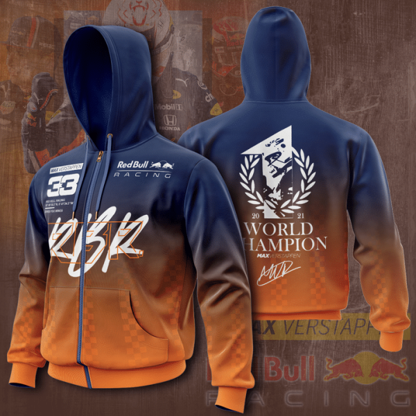 Redbull Racing F1 World Champion Max Verstappen 3D Shirt, Hoodie - Hot Sale 2025