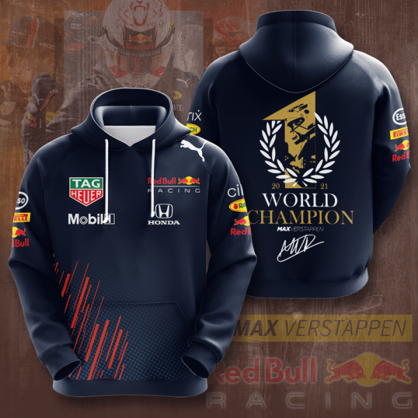Redbull World Champion Max Verstappen F1 3D Shirt, Hoodie - Hot Sale 2025 - Image 2