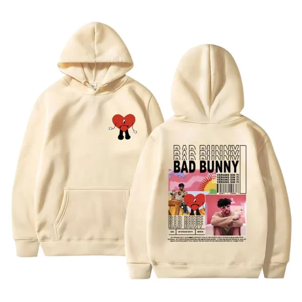 3D Hoodie Bad Bunny Sweatshirt Tshirt New Album Cover