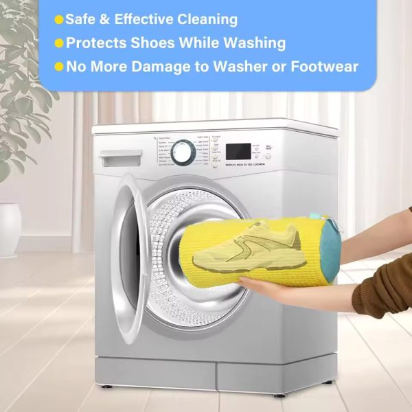 Wash Shoes Bag 2025 – New Idea Laundry Bag for Sneakers, Clean & Protect Shoes Easily - Image 3