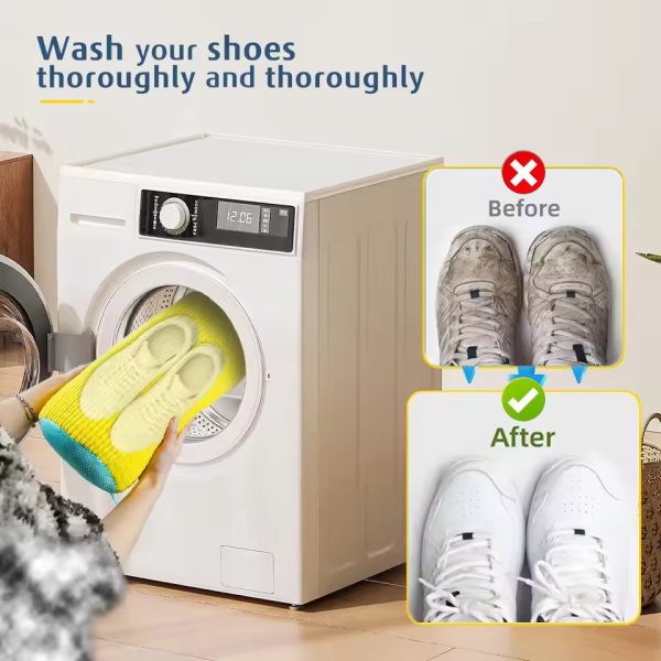 Wash Shoes Bag 2025 – New Idea Laundry Bag for Sneakers, Clean & Protect Shoes Easily