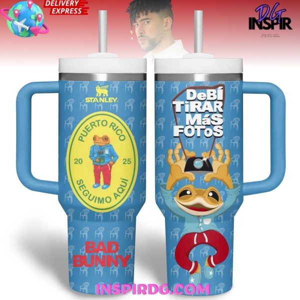 Bad Bunny Debí Tirar Más Fotos Stanley Tumbler Cup 40oz