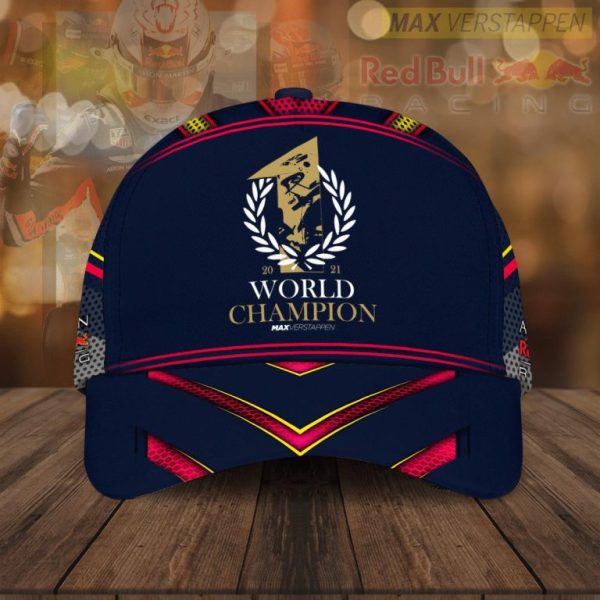 World Champion 2021 F1 Max Verstappen 33 Cap - Hot Sale 2025
