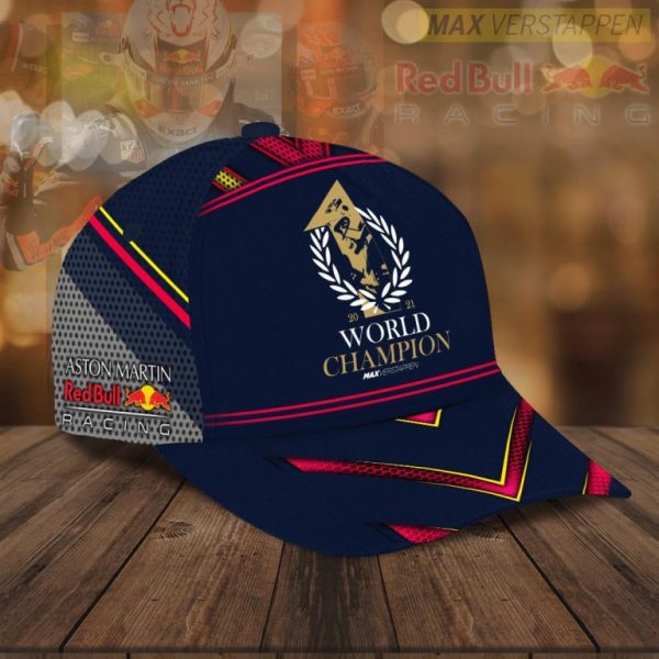 World Champion 2021 F1 Max Verstappen 33 Cap - Hot Sale 2025 - Image 3