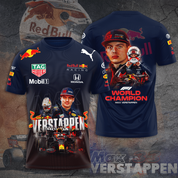 World Champion Max Verstappen F1 Redbull Honda 3D Shirt, Hoodie - Hot Sale 2025 - Image 3