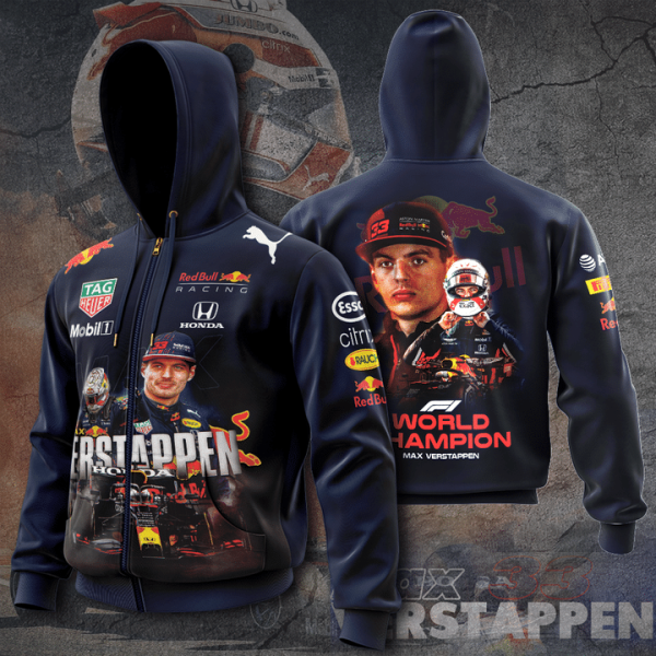 World Champion Max Verstappen F1 Redbull Honda 3D Shirt, Hoodie - Hot Sale 2025