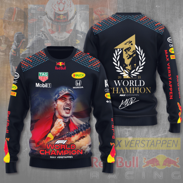 World Champion Max Verstappen Redbull 3D Shirt, Hoodie - Hot Sale 2025 - Image 4