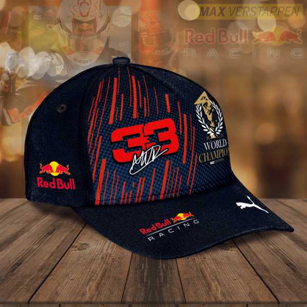 World Champion Max Verstappen Redbull Racing 33 Cap - Hot Sale 2025 - Image 3