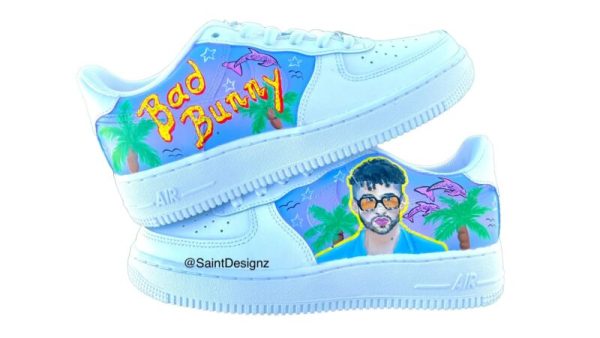 Bad Bunny Air Force 1 Custom