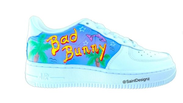Bad Bunny Air Force 1 Custom - Image 2